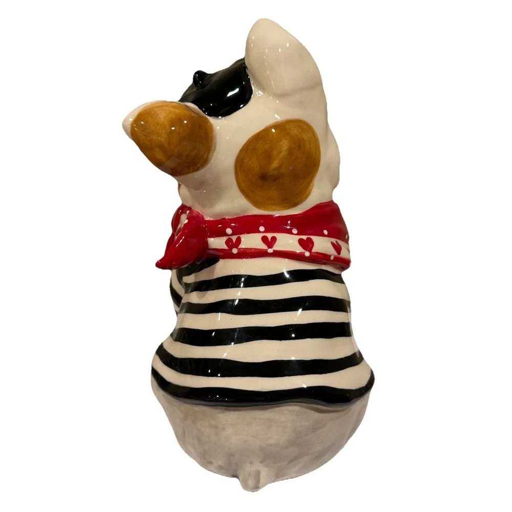Blue Sky Clayworks Valentine's KISS ME I'M FRENCH Bulldog Figurine 8
